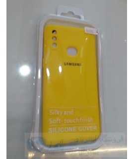 گارد محافظ اورجینال سلیکونی زرد گوشی سامسونگ مدل a10 s آ 10 اس -  ( کیفیت فوق العاده) a10s